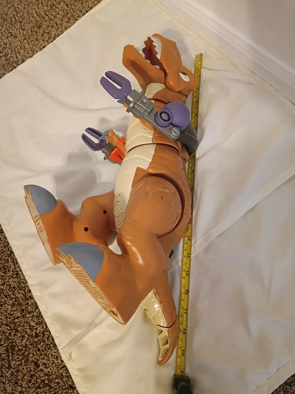 Fisher Price Imaginext Mega T-Rex Dinosaur Motorized Moving & Sounds Figure